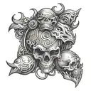 Forever Sack Chaser tattoo design idea