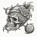 Forever Sack Chaser tattoo design idea