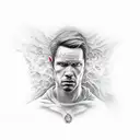 unbreakable hero tattoo design idea