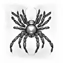 Spider tattoo design idea