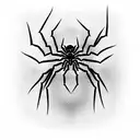 Spider tattoo design idea