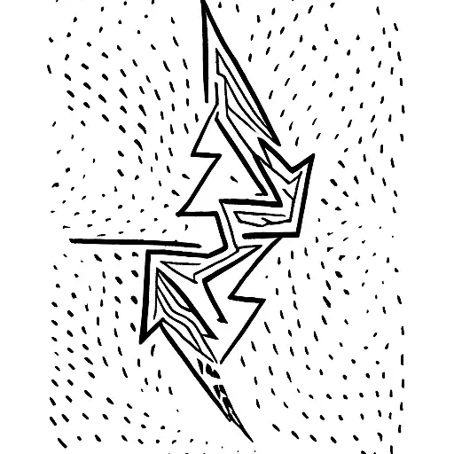 Lightning Bolt tattoo design idea