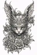 lokis children tattoo design idea