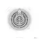 shiva with om tattoo design idea