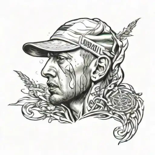 Eminem tattoo design idea