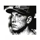 Eminem tattoo design idea