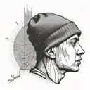Eminem tattoo design idea