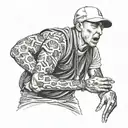 Eminem tattoo design idea