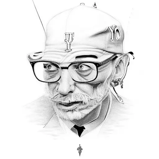 The famous quote 'Yo Adrian!' in a stylish script font tattoo design idea