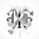 The famous quote 'Yo Adrian!' in a stylish script font tattoo design idea