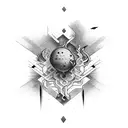 bomb tattoo design idea