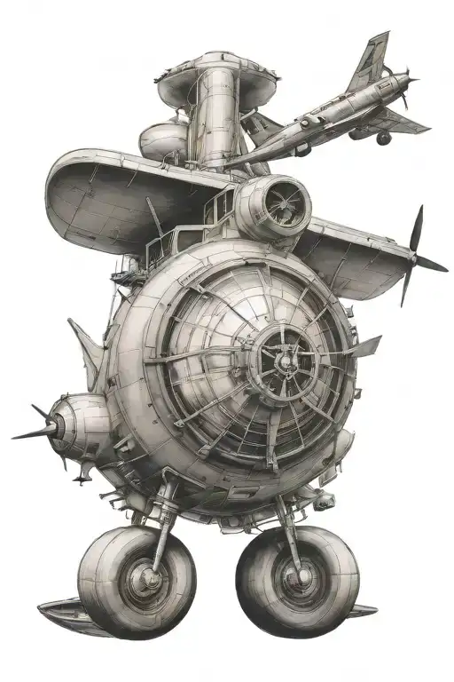 civil aviation themed tattoo tattoo design idea