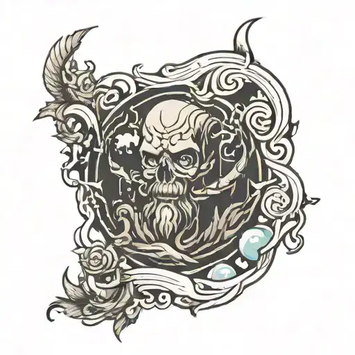 plato's cave tattoo design idea