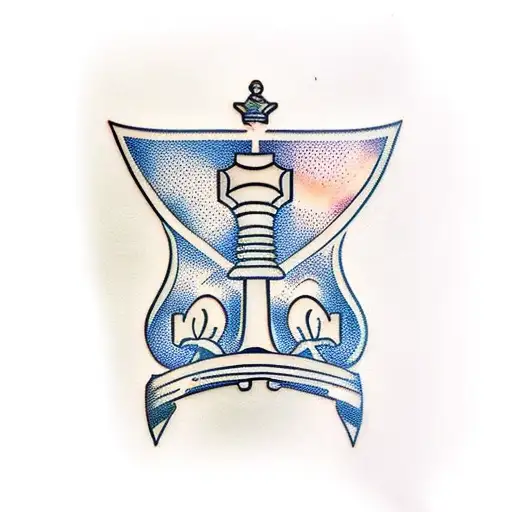 chess piece tattoo design idea