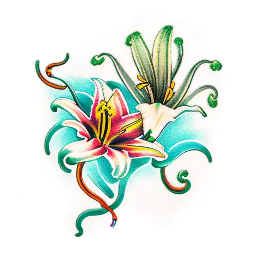60 Beautiful Lily Tattoo Ideas [2024 Inspiration Guide] | Lily tattoo, Tiger  lily tattoos, Lily flower tattoos