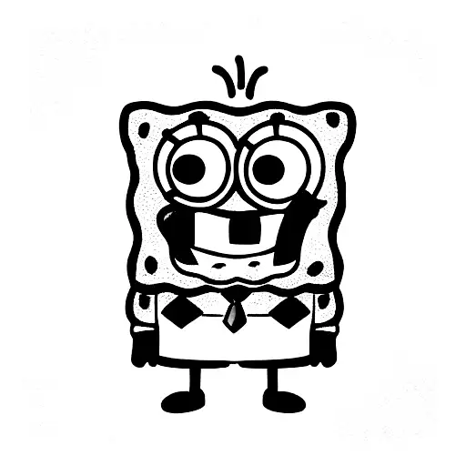 SpongeBob SquarePants tattoo design idea