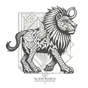 lamassu tattoo design idea