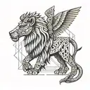 lamassu tattoo design idea