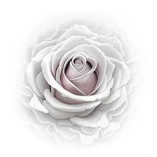 Flor Rosa China tattoo design idea