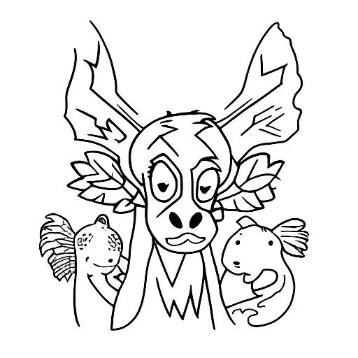 Rea, Ralph, George, and Peter tattoo design idea