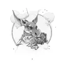 Rea, Ralph, George, and Peter tattoo design idea