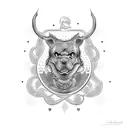  honor, loyalty, family tattoo design idea