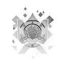  honor, loyalty, family tattoo design idea