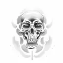 time and death, honor, loyalty, family tattoo design idea