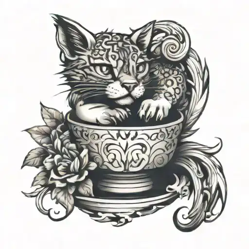 bowl tattoo design idea