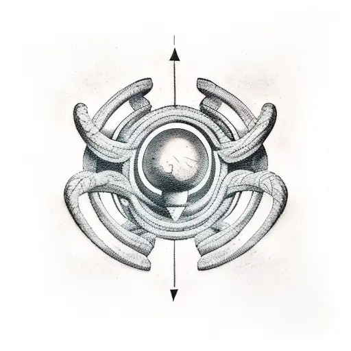 Sisyphus tattoo design idea