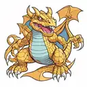 dragonite tattoo design idea