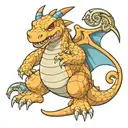 dragonite tattoo design idea