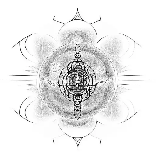 Budhdha, seven kundalini chakras, forearm, tree of life tattoo design idea