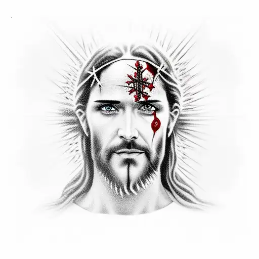 Jesus Christ tattoo by Kevin Saxler | Photo 24494
