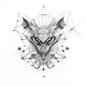 stuttering  tattoo design idea