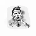 Cristiano Ronaldo  tattoo design idea