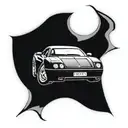 ferrari testarossa tattoo design idea