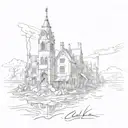 great colchester earthquake  tattoo design idea