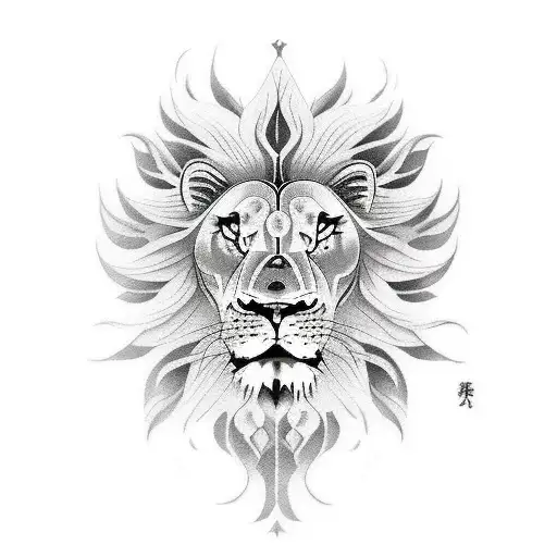 Seven Deadly Sins Lion tattoo tattoo design idea