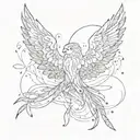 free spirit soul tied  tattoo design idea