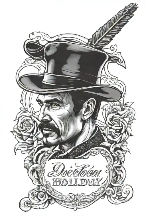 Doc Holliday tattoo design idea