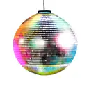 disco ball tattoo design idea