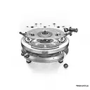 technics turntable Dj and a wall of subs tattoo design idea