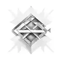 letter faints tattoo design idea