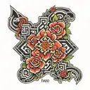 qr code tattoo design idea
