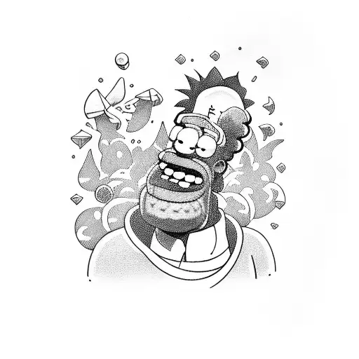 los Simpsons  tattoo design idea