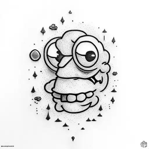 the Simpsons  tattoo design idea