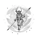 Sagittarius with taurus tattoo design idea