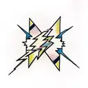 Lightning Bolt tattoo design idea