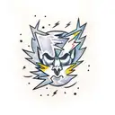 Lightning Bolt tattoo design idea